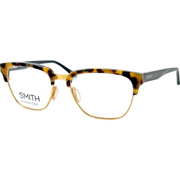 Smith Optics Rewire Mens  Eyeglass Frame 2IK Havana Gold - Picture 1 of 5